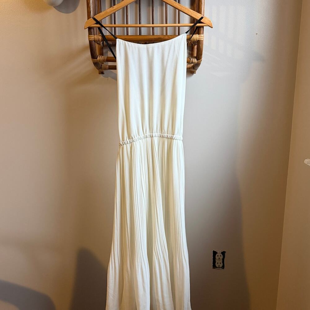 213 Industry Women's White Maxi Dress Small